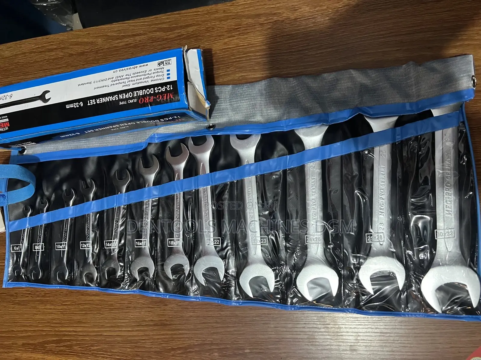 Flat Spanner Set MEG GERMANY 6-32mm