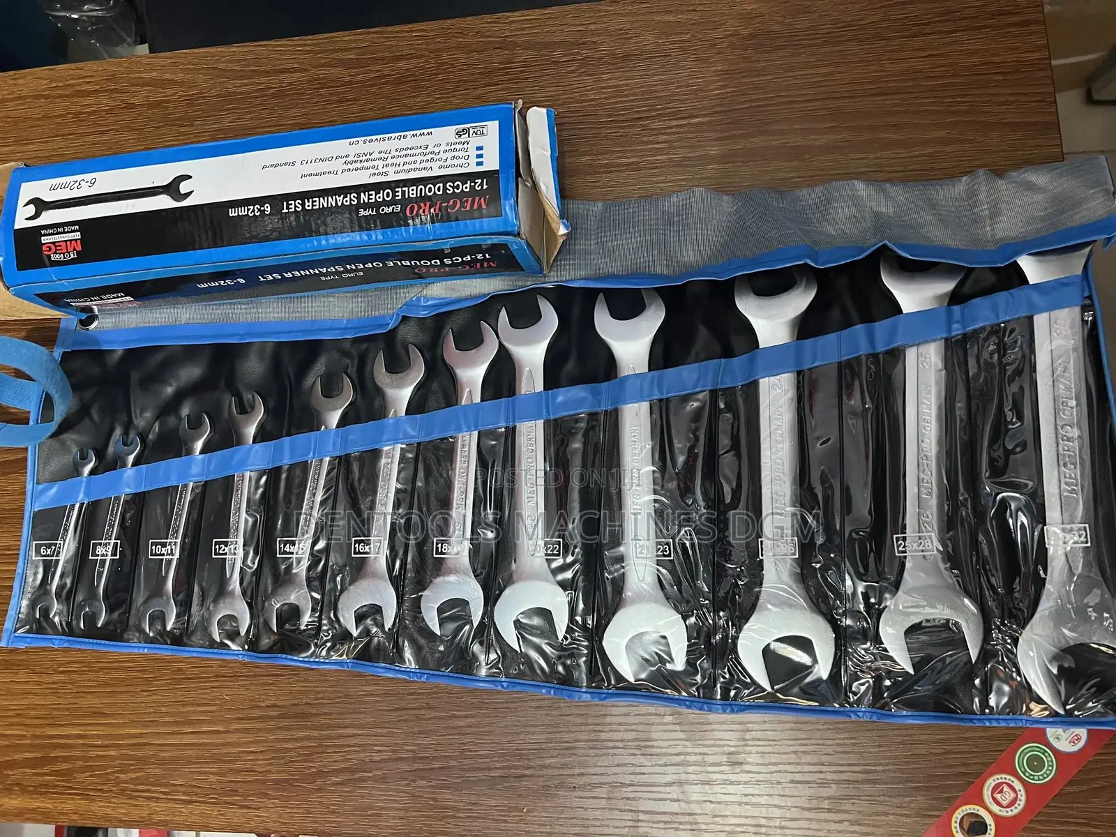 Flat Spanner Set MEG GERMANY 6-32mm