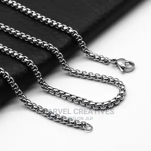 1pc Stainless Steel Square Rolo Stainless Steel Chain
