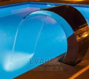 Curve Swimming Pool Fountain Tap With Led Light, 4ft.