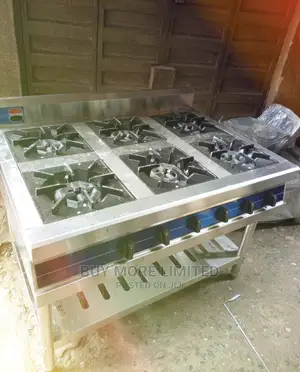 6burner Industrial Cooker Without Oven