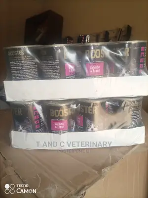 Booster Tin Wet Cat Food 24cans