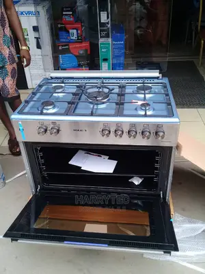 Maxi 5burner Gas Cooker With 2years Warranty