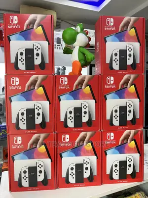New Nintendo Switch Oled Model W/ White Joy-Con Console