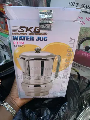 Stainless Tea Jug With 6pcs Cups