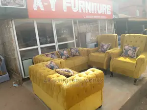 Yellowish 7 Sitters Sofas.