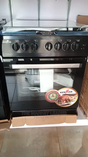 Kenstar 60x60 Standing Oven 3 Gas Hobs + 1 Hotplate