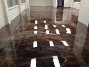 Metallic Epoxy Job We Delivered to a Client