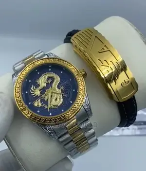 Rolex With Bangle for Men