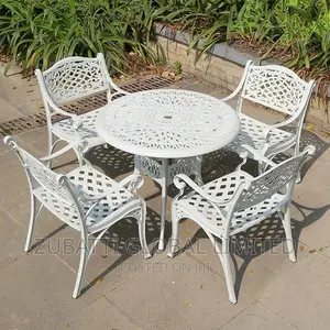 Outdoor Metal Chair And Table