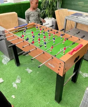 4ft Nashua Soccer Table Cream 558