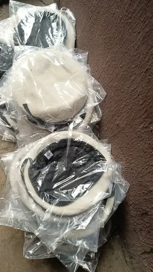 White Beret Cap