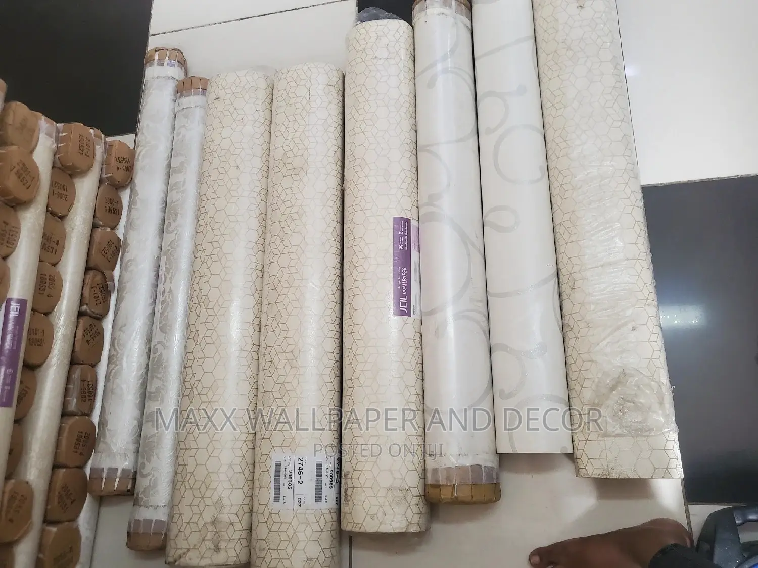Cleanable PVC Wallpaper Korean Wallpapers