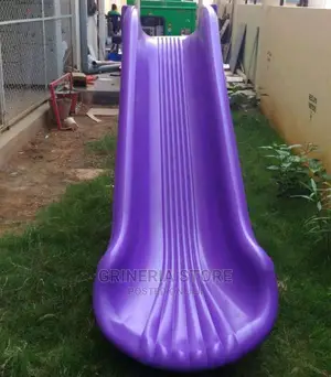 Big Outdoor Slide With Iron Rail