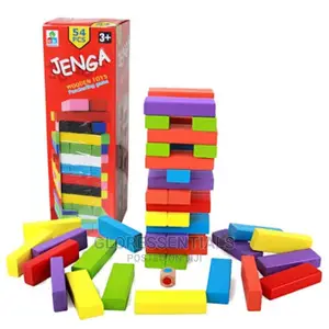 Jenga (Coloured) Colour Jenga