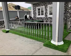 Stainless Handrails With Crystal Baluster