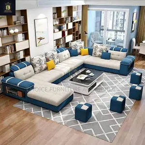 Sofa Set of Chair Corner Unit Plus Centre Table