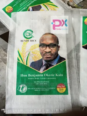 Image Printing on Rice Bag