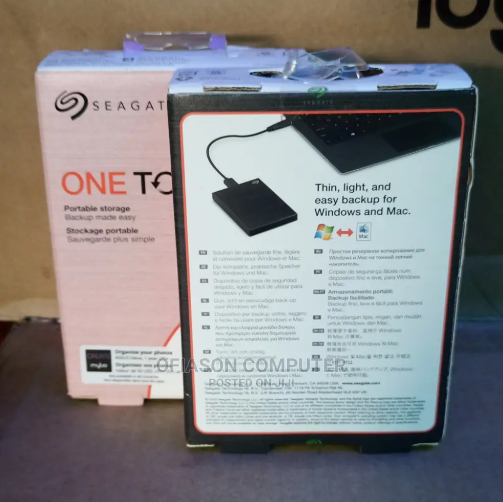 Seagate One Touch Portable 2tb