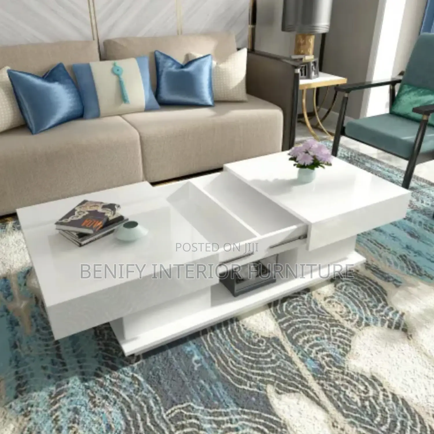 Center Table With Drawer