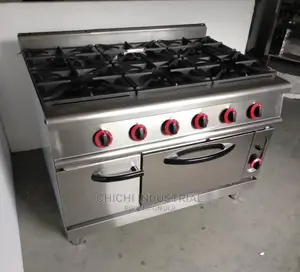 Six 6 Burner Gas Cooker With Oven( 900 Series)