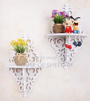 3 In 1 Pvc Flower Wall Bracket