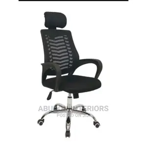 New Black Armchair