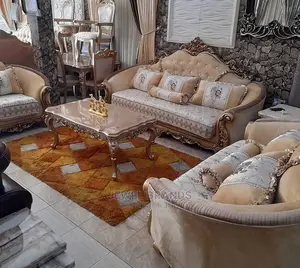 Royal 7 Seater Fabric Living Room Sofa.