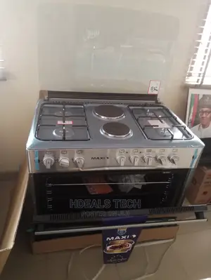 Maxi 60*90 Gas Cooker 4gas+2E Burner With Oven Auto Igniti