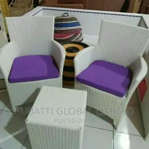 Rattan Foreign Plastic Table Set / Family Outdoor Garden Set