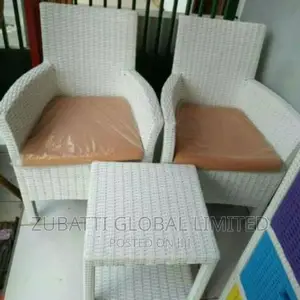 Rattan Foreign Plastic Table Set / Family Outdoor Garden Set