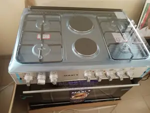 Maxi 60*90 4 Gas + 2 Electric Cooker, Oven+Lamp+Auto Ignitio