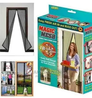 Magic Mesh Anti Mosquitoes Transparent Screen Door