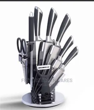 Original Knife Set With Stand