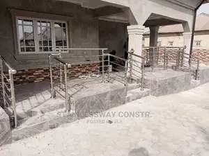 Stainless Railings at NNPC Estate at Lugbe