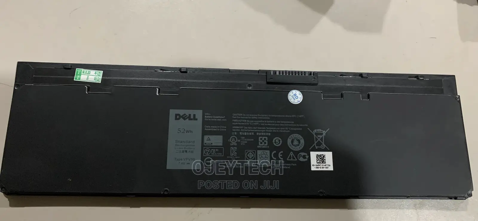 Laptop Battery for Dell Latitude E7240, E7250