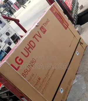 85" Lg Smart Tv With Magic Remote and Netflix Uhd
