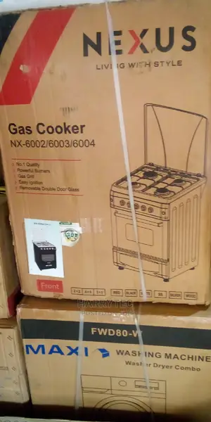 Nexus Gas Cooker All Gas With 2years Warranty