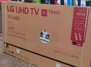 Lg 85 Inches Smart Tv With All Social Network