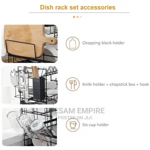 3 Step Plate Rack