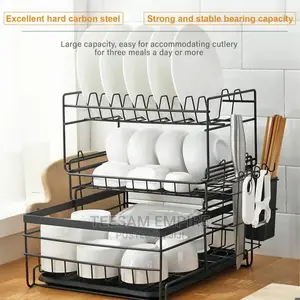3 Step Plate Rack