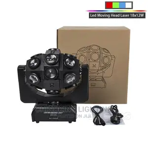 LED Moving Head Laser 18×12W