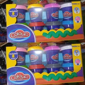 Color-Dough Modeling Compound 8 Pack Case of Colors
