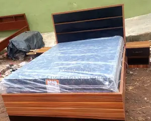 Unique 4.5by6ft Wooden Bedframe