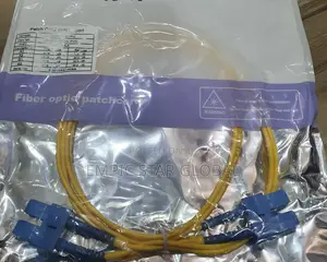 Fiber Patch Cord1m (3ft) SC UPC to SC UPC Duplex OS2 Sm
