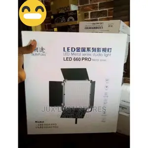 Studio Camera Light Led 660 With Stand (And Battery)