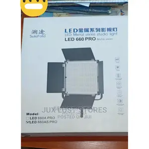 Studio Camera Light Led 660 With Stand (And Battery)