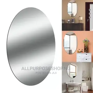 Oval Stick Mirror