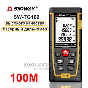 SNDWAY Laser Distance Rangefinder 100M Tape Ruler Measure