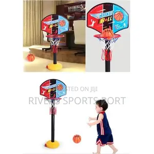 Basketball Stand, 48-115 Height Adjustable Kids Goal Hoop